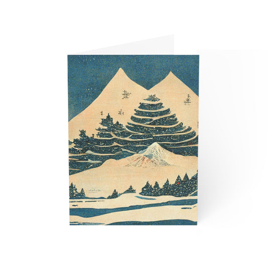 Giant Fir Tree & Mountains